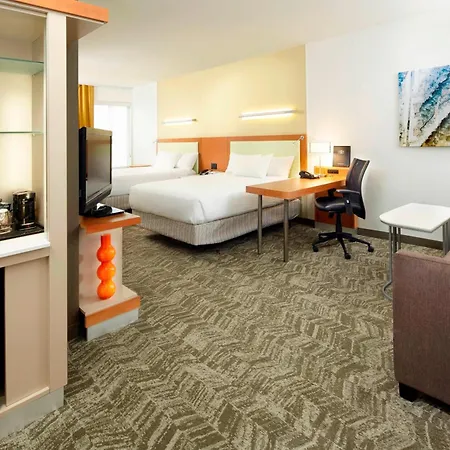 Springhill Suites By Marriott Chicago Waukegan/Gurnee Exterior photo